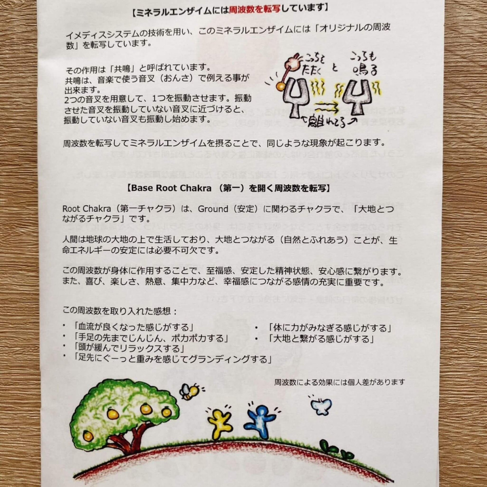 パーフェクト・ミネラルリーフレット